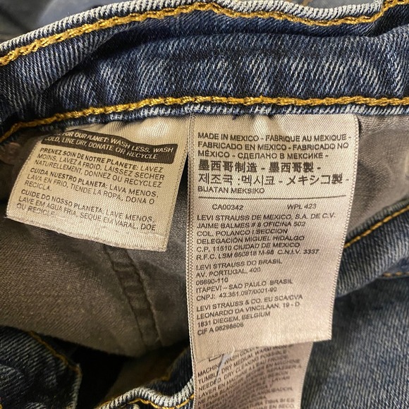 Levi's 550 Relaxed Fit Jeans Men's Size 36x32 Blue Medium Wash Denim Pants - Picture 4 of 16